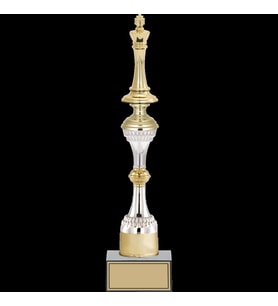 ODAK KUPA - Figürlü Kupalar - Satranç Figürlü Kupalar FG-032 B - 39 cm