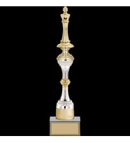 ODAK KUPA - Figürlü Kupalar - Satranç Figürlü Kupalar FG-032 B - 39 cm