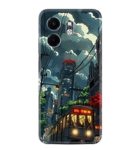Infinix Smart 9 Kılıf Boutique Baskılı Resimli Train Pcode -049