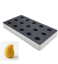 Fida Çerçeve Ayaklı Mini Meyve Silikon Dondurma Kalıbı Mango