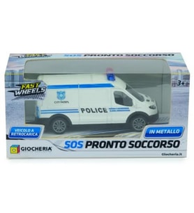 Fast Wheels Metal Acil Yardım Arabası