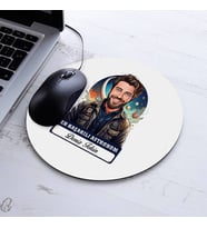 Kişiye Özel Hediye Karikatürlü En İyi Erkek Astronom Mousepad