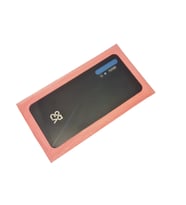 Tkgz Huawei Uyumlu Nova 5T Arka Pil Batarya Kapağı (CAM) SİYAH