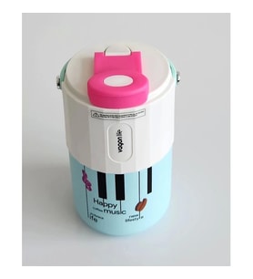 VAGONLİFE VGN2050 ÇELİK MATARA PİPETLİ 400 ML MAVİ