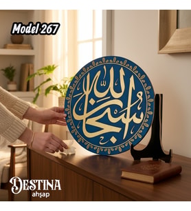 Destina Ahşap Mandala Boyama Seti- Ahşap Boyama- Model 267
