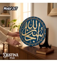 Destina Ahşap Mandala Boyama Seti- Ahşap Boyama- Model 267