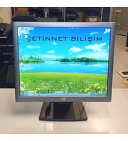 HP Elitedisplay E190İ 18.9 inç IPS LED Kare Monitör VGA DVI DP Girişli Çok Temiz Uygun Fiyat 2.El
