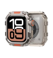 Watch Ultra 49 mm ile Uyumlu Metal Saat Koruyucu Kılıf Zırh Tasarım Kasa