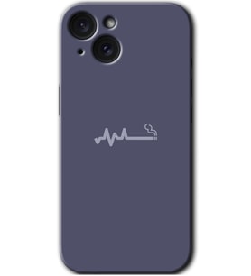 İphone 15 Plus Kılıf HD Desen Baskılı Kılıf - Sigara Zararlıdır