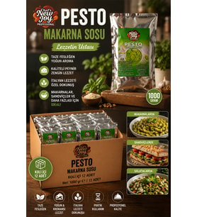 Pesto Sos 1000 G x 12 Adet - 1 Koli (Koli Bazlı Avantaj Paketi)