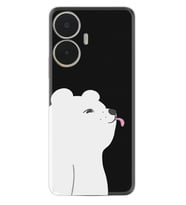 Realme C55 Kılıf Silikon Desen Özel Seri Panda Sevimli 1738