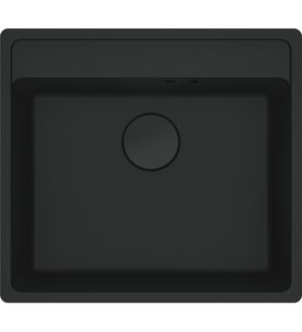 FRANKE Maris MRG 610-52 Matt Black Tezgah Üstü Granit Eviye (Mat Siyah)