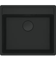 FRANKE Maris MRG 610-52 Matt Black Tezgah Üstü Granit Eviye (Mat Siyah)