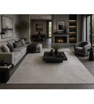 Luxess Halı Lima 1180 Gri Modern Akrilik Salon Halısı
