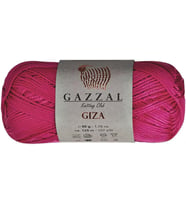 Giza Amigurumi Pamuk Cotton Koton Merserize El Örgü İpi 50 Gr 2492 Pembe