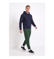 Erkek Kapüşonlu Cepli İçi Polarlı Sweatshirt