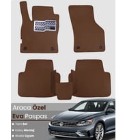 Volkswagen Passat B7 (2011-2014) Uyumlu EVA Paspas Tam Set–Araca Özel,Su Geçirmez,Hızlı Montaj