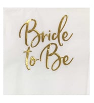 PEÇETE BRIDE TO BE VARAKLI ALTIN PK:16-