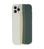 İphone 11 Pro Kılıf Ebruli Lansman Silikon - Beyaz-gri