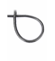 Hematit Doğal Taş Parlak Füme Daire Kesim 6x2mm Dizi [AA]