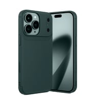 iPhone 17 Pro Max Auto Focus Karbon Kapak - Koyu Yeşil