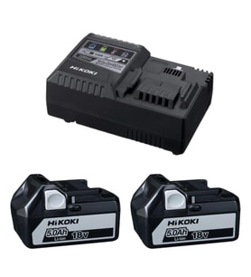Hikoki UC18YSL3WGZ 18V/5.0Ah Akü Ve Şarj Cihazı Kiti (Yeşil)