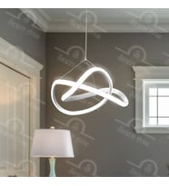 Efsane Modern Beyaz Power Ledli Avize