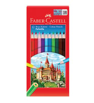 Faber Castell Kuru Boya 12 Renk Tam Boy