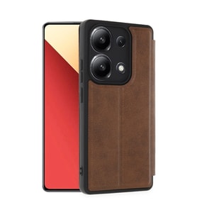 Xiaomi Redmi Note 13 4g Kılıf Flip Cover - Taba