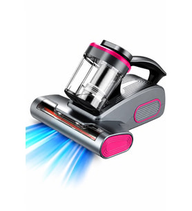 Glr G-163 100W Şarjlı Anti-Mite Süpürge UV Işıklı Akarlar Toz Akarı Yatak Koltuk Süpürgesi