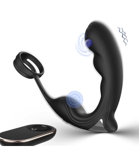 Sliding Uzaktan Kumanda Kontrolü Sağlayan 9 Farklı Titreşime Sahip Penis Halkası