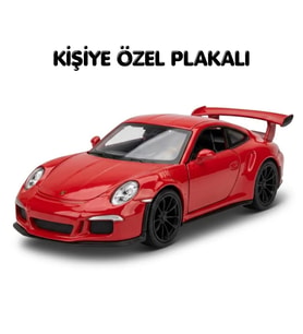 Porsche 911 GT3 Metal Araba - Turuncu