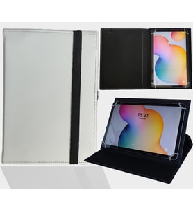 Xiaomi Redmi Pad Pro 12.5" Uyumlu Üniversal Tablet Kılıfı (Beyaz)