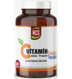 Ncs Vitamin C Çinko Propolis 60 Tablet Vitamin D