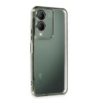 Vivo Y17s Kılıf Razer Lensli Silikon - Yeşil