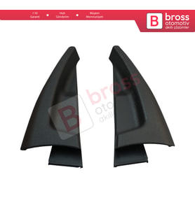 Renault Megane MK3 Fluence 2008-2016 için Sağ ve Sol Siyah Koltuk Ayar Kolu