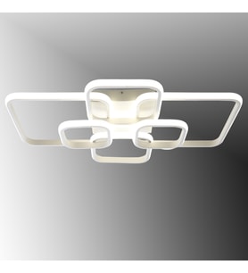 TT500-6-BY TT Aydınlatma Mat Beyaz Plofonyer 6 lı Led Avize (Beyaz)