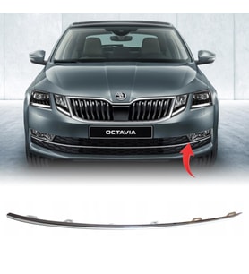 Skoda Octavia Sis Kapağı Üst Nikelajı Sol 2017-2020 5E0853767