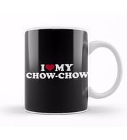 Chow Chow I Love My Chow Chow Kupa Bardak Porselen