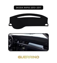 SKODA Rapid (2013-2017) TORPİDO KORUMA HALISI SİYAH KENAR