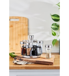 Cam Danica 7 Parça Round Baharat Takımı 120 ml, şık ve kullanışlı set