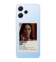 Xiaomi REDMI 12 Uyumlu Jennifer's Body Minimalist Poster Desenli Şeffaf Telefon Kılıfı