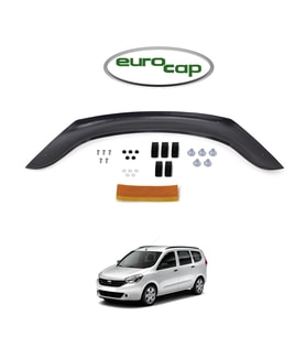 EUROCAP Dacia Lodgy Ön Kaput Koruyucu Rüzgarlık 3mm (ABS) 2013-›