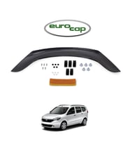 EUROCAP Dacia Lodgy Ön Kaput Koruyucu Rüzgarlık 3mm (ABS) 2013-›