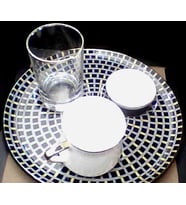 LAVİN 06910 EKOSE 4 PARÇA KAHVE SUNUM SET ( 1 ADET FİYATIDIR )
