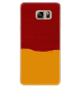 Samsung S7 Edge S20 Fe Plus Ultra S21 S22 Kılıf Boyun Askılı Silikon Sarı Kırmızı Boya 1708