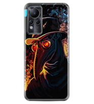 INFINIX Note 11 Pro Note 10 Hot 9 Play Kılıf Desemli Silikon Karga 1616