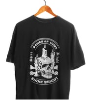 Özel Tasarım Siyah Oversize Unisex T-Shirt