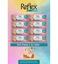 REFLEX Care Evcil Hayvanlar İçin Çok Amaçlı Hijyenik Temizleme Mendili 50'li x 1