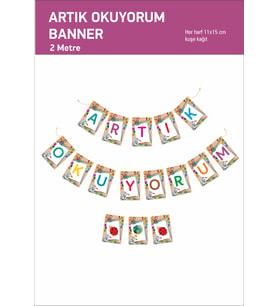 Artık Okuyorum Banner 2 Metre